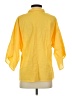 Unbranded 100% Polyester Yellow 3/4 Sleeve Blouse Size S - photo 2