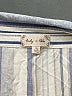 Bailey & Chloe 100% Rayon Stripes Blue Short Sleeve Blouse Size XL - photo 7