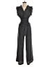 Max Studio Chevron-herringbone Gray Jumpsuit Size XS - photo 1
