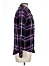 Rails 100% Rayon Plaid Purple Long Sleeve Button-Down Shirt Size L - photo 4