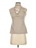 Generation Love 100% Nylon Tan Sleeveless Top Size S - photo 1
