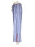 Assorted Brands Stripes Blue Linen Pants Size L - photo 5