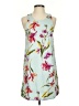 Leith 100% Polyester Tropical Teal Casual Dress Size XS - photo 1
