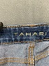 Tahari Solid Blue Jeans Size 8 - photo 7