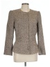 Lafayette 148 New York Tweed Brown Jacket Size 10 - photo 1