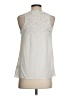 Lilly Pulitzer 100% Rayon White Sleeveless Blouse Size XS (estimated) - photo 2