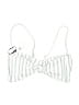 REVEL REY Stripes White Swimsuit Top Size M - photo 2