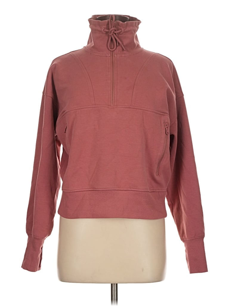 Pre-owned Active By Old Navy Sweatshirt In Burgundy