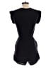 Babaton 100% Silk Solid Black Romper Size XXS - photo 2