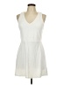 Fabletics Solid White Casual Dress Size L - photo 1