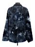 BKE 100% Polyester Tie-dye Blue Pullover Sweater Size S - photo 2