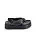 Silent D 100% Leather Black Sandals Size EU 38 - photo 1