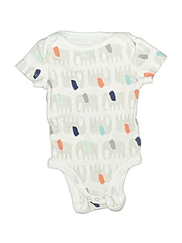 Cloud Island Short Sleeve Onesie (view 1)