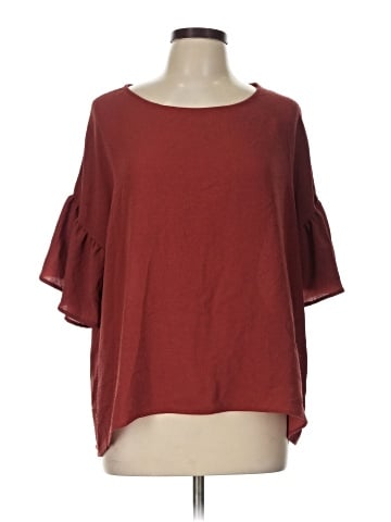 Impressions 3/4 Sleeve Top (view 1)