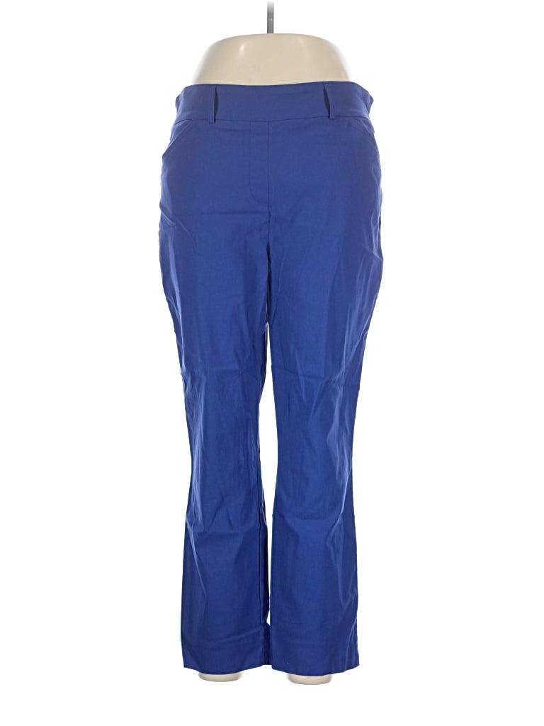Pre-owned Hilary Radley Dress Pants In Blue