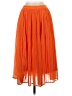 White Mark 100% Polyester Orange Casual Skirt Size S - photo 1
