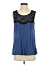 Nine West Blue Sleeveless Blouse Size S - photo 1