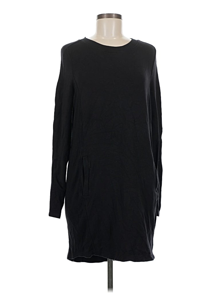 Pre-owned Athleta Casual Dress In Black