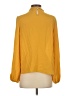 Shein Yellow 3/4 Sleeve Blouse Size 4 - photo 2
