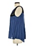 Nine West Blue Sleeveless Blouse Size S - photo 5