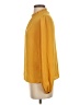 Shein Yellow 3/4 Sleeve Blouse Size 4 - photo 5