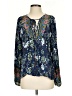 Unbranded Blue Long Sleeve Blouse Size S - photo 1