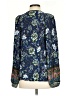 Unbranded Blue Long Sleeve Blouse Size S - photo 2