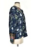 Unbranded Blue Long Sleeve Blouse Size S - photo 4