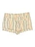 Free People Stripes Yellow Blue Shorts Size 12 - photo 1