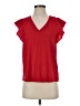 Express Red Short Sleeve Blouse Size S - photo 1