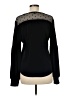 Adrianna Papell Black Long Sleeve Blouse Size M - photo 2