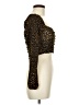 Topshop Brown Long Sleeve Top Size 6 - photo 4