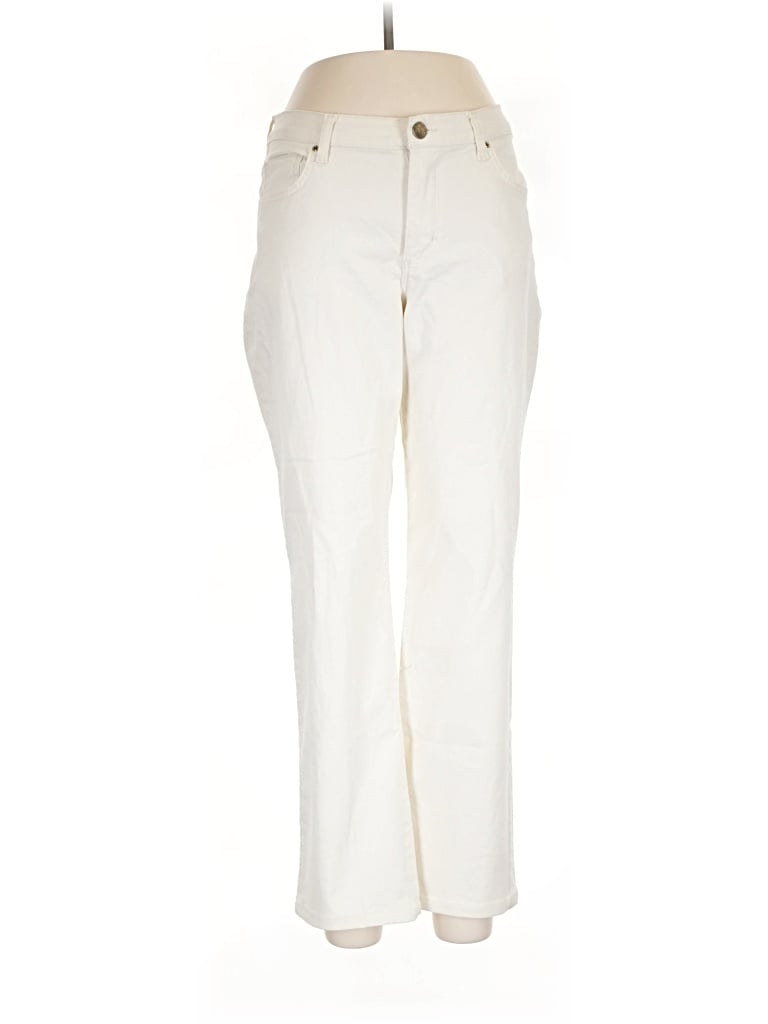 Pre-owned Lee Jeans In Ivory