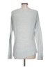 Ann Taylor LOFT 100% Cotton Gray Pullover Sweater Size L - photo 2