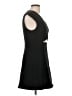 Halston Heritage Solid Black Cocktail Dress Size 6 - photo 4