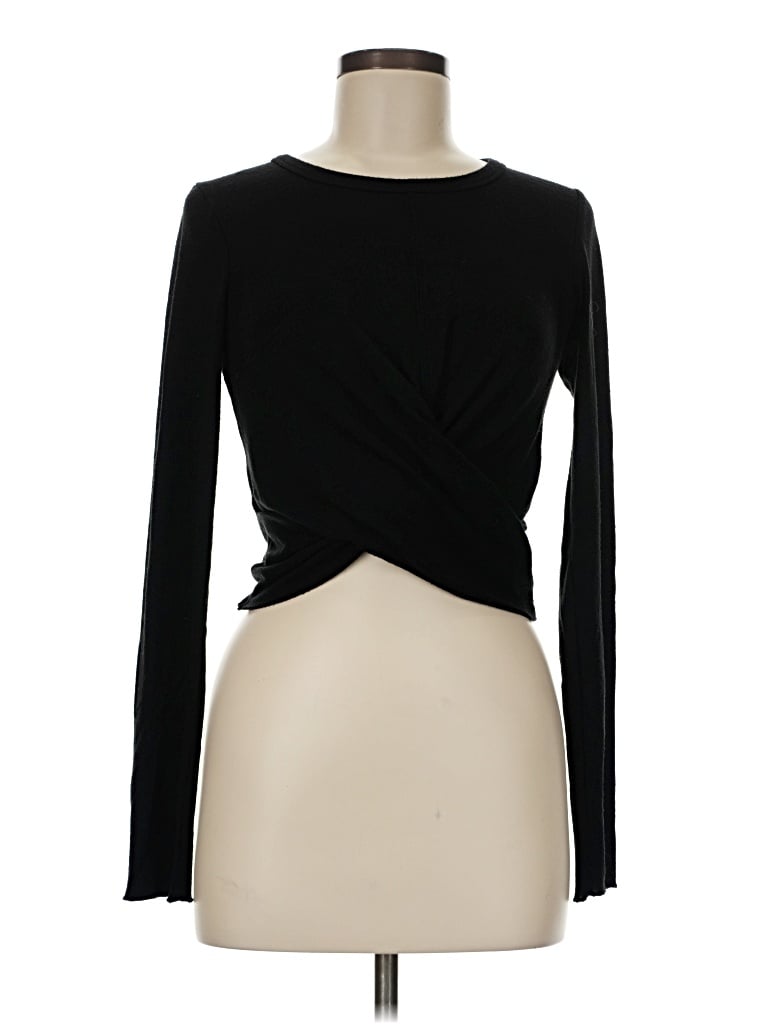 Pre-owned Wilfred Free Cardigan Sweater In Black