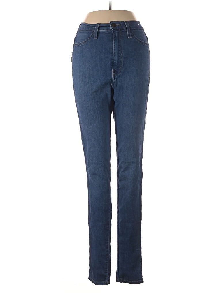Pre-owned Vibrant M.i.u Jeggings In Blue