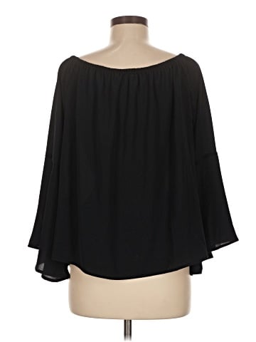 Just Fab 3/4 Sleeve Blouse (view 2)