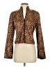 MSK Animal Print Gold Jacket Size S - photo 1