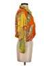 Haute Hippie Orange 3/4 Sleeve Button-Down Shirt Size S (estimated) - photo 4