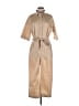 Mable Solid Tan Jumpsuit Size M - photo 1