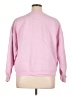 J.Crew Pink Sweatshirt Size XL - photo 2