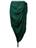 Shein Curve 100% Polyester Green Formal Skirt Size 1X - photo 1
