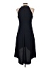 SLNY Solid Blue Black Cocktail Dress Size 10 - photo 2