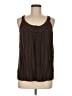 Mossimo Brown Sleeveless Blouse Size M - photo 1