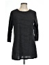 August Silk Gray Casual Dress Size L - photo 1