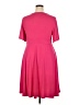 Torrid Solid Pink Cocktail Dress Size 2X Plus (2) - photo 2