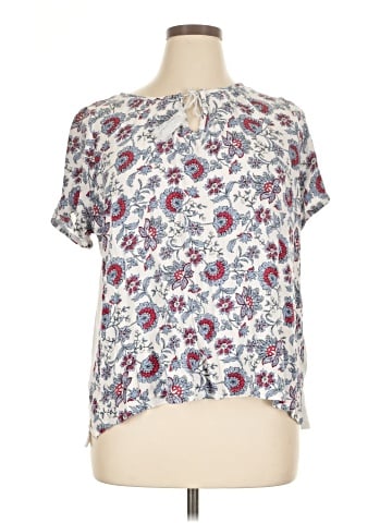 Lane Bryant Short Sleeve Blouse (view 1)