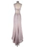 Amarra 100% Polyester Silver Cocktail Dress Size 0 - photo 2