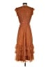 Mac Duggal 100% Polyester Brown Cocktail Dress Size 4 - photo 2